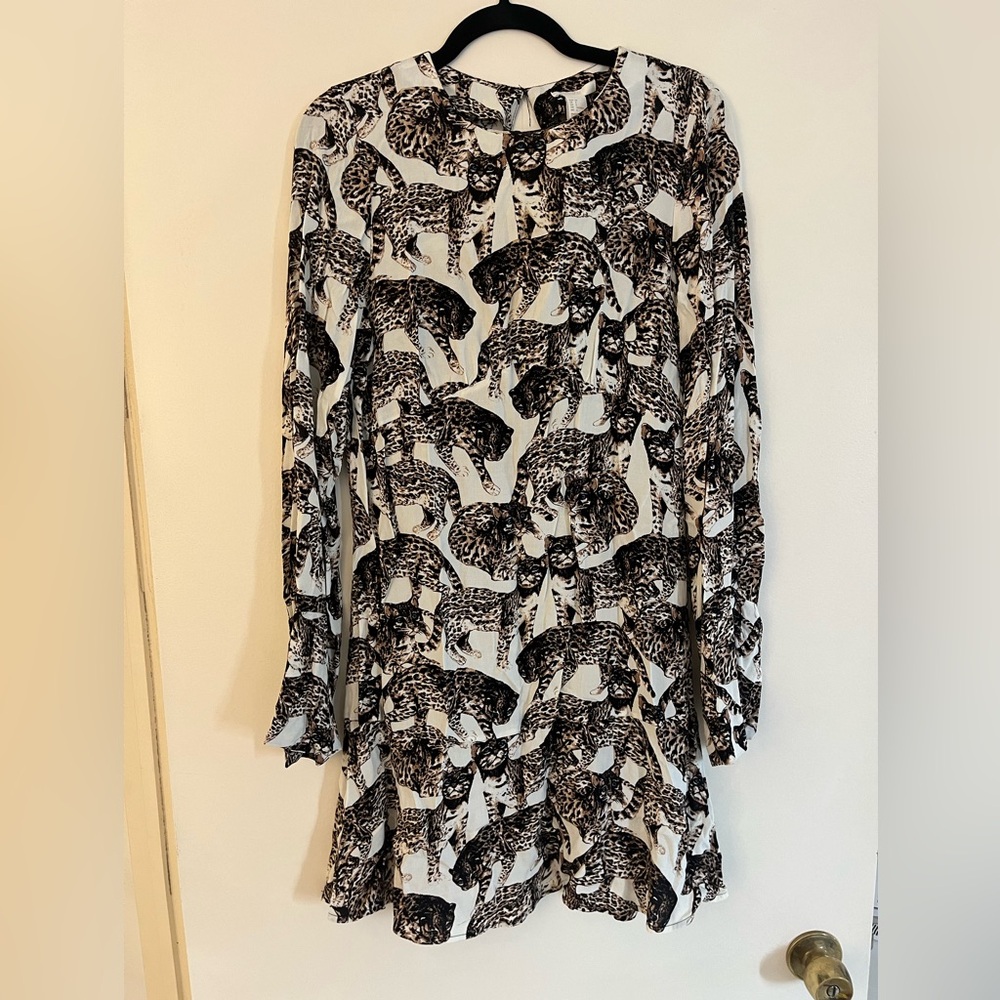 Long Sleeve Jaguar / Cheetah Dress